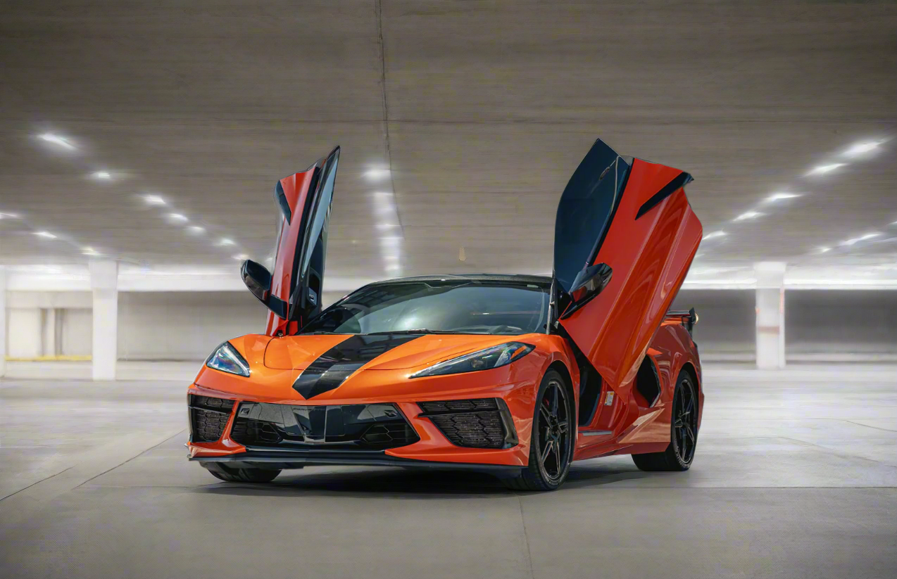 Corvette C8 (Orange)