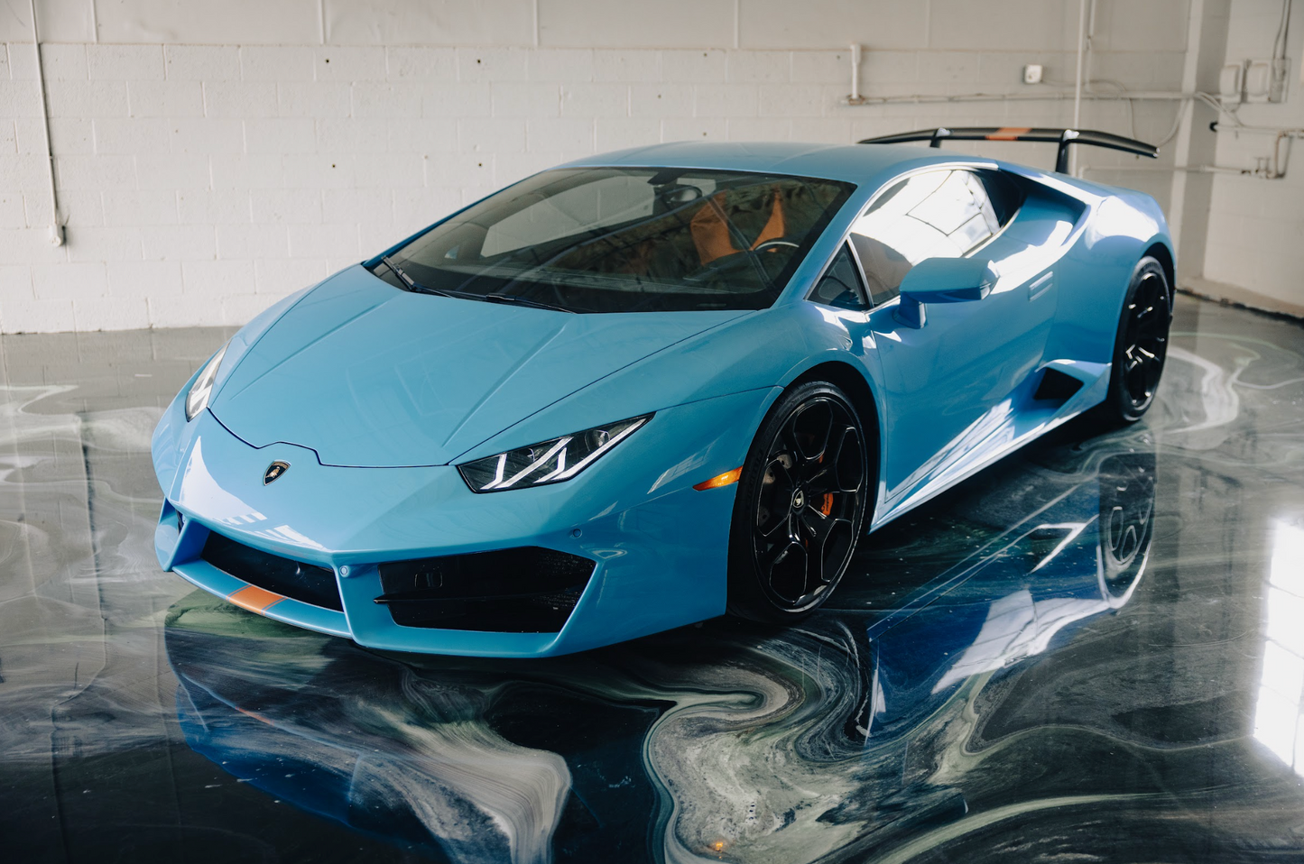 Lamborghini Huracan Light Blue
